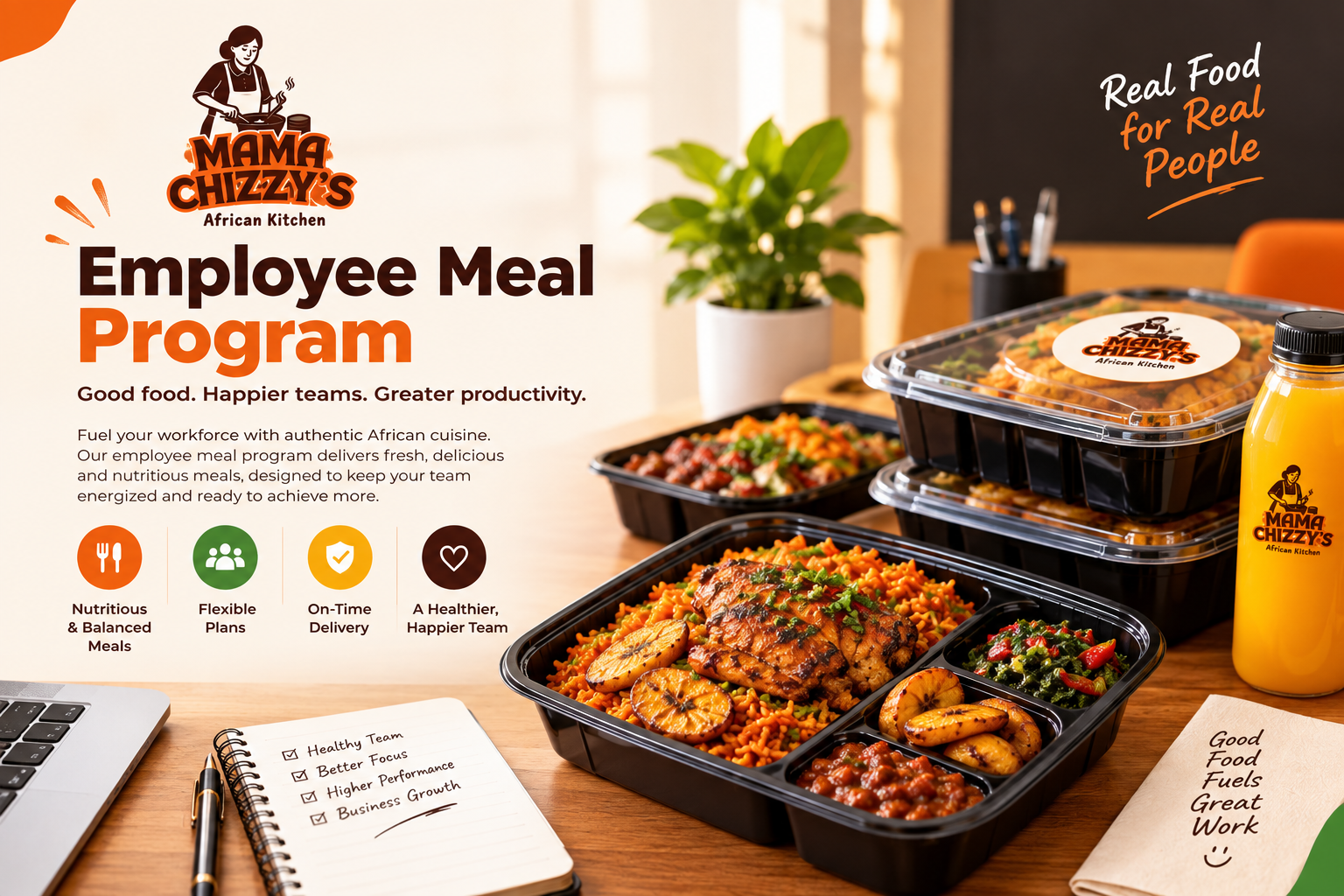 Mama Chizzys Employee Meal Program