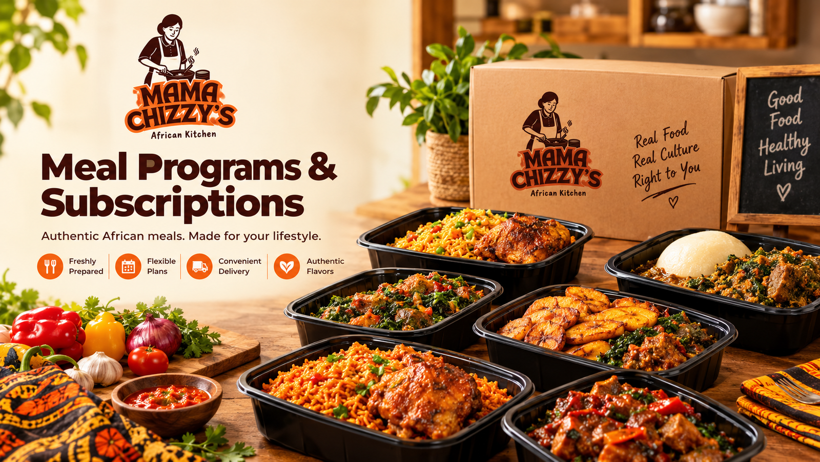 Mama Chizzys Meal Programs & Subscriptions