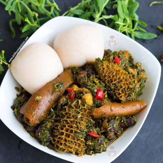 Packed African meal box
